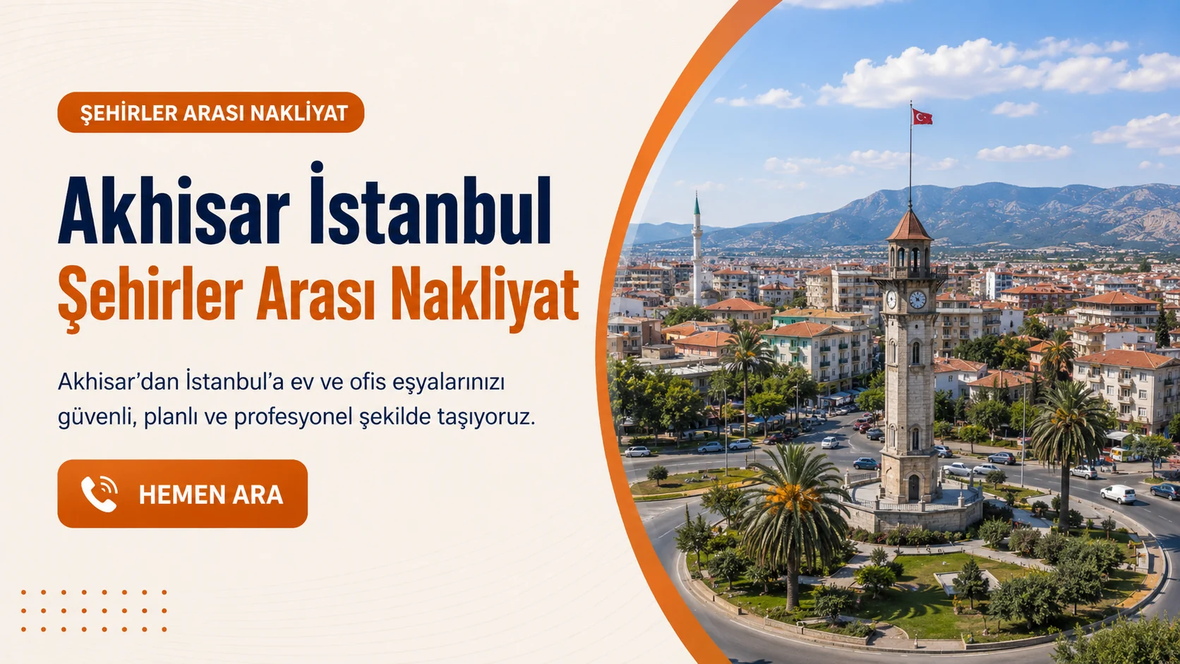 Akhisar İstanbul şehirler arası nakliyat kart görseli