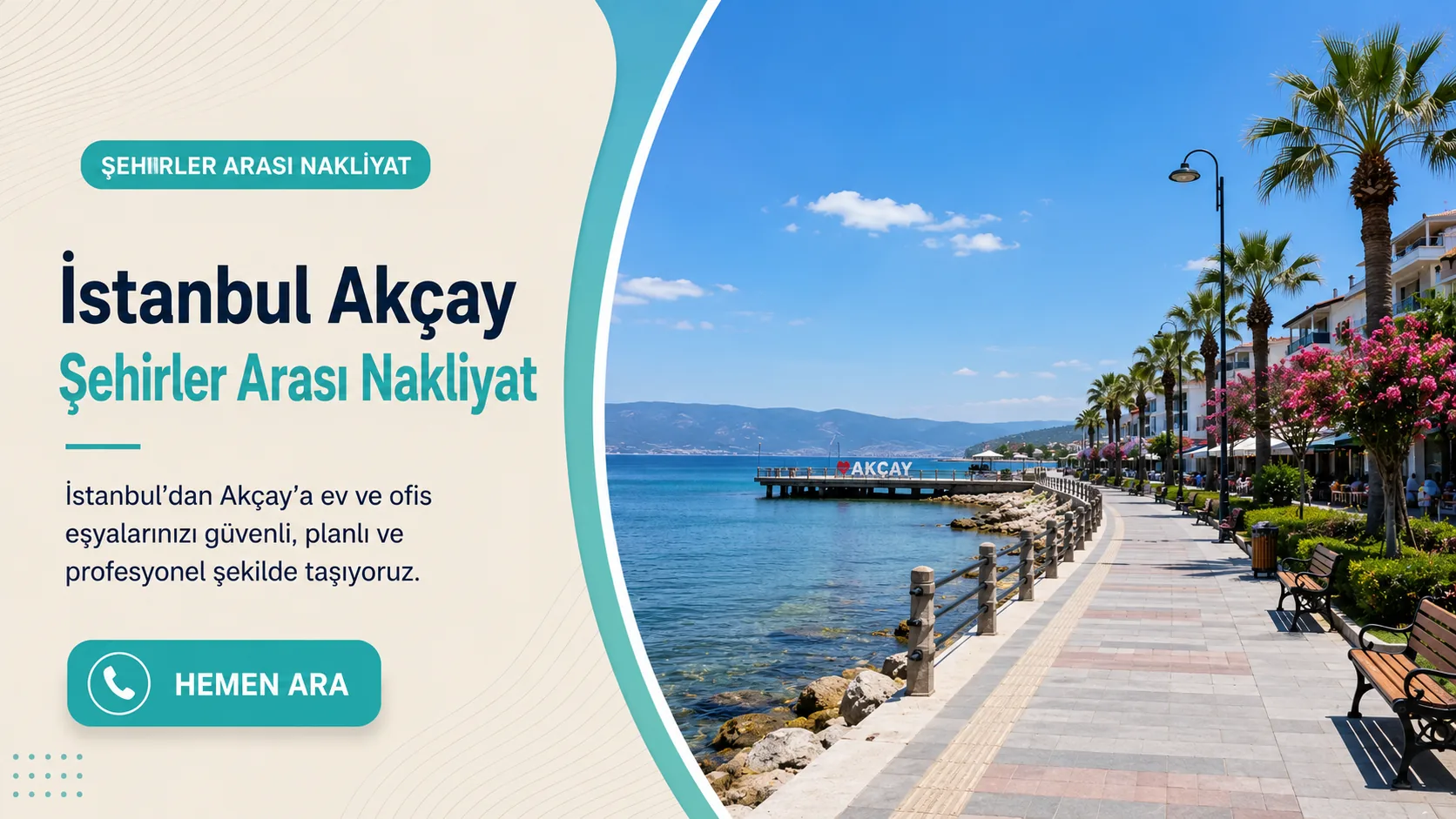 Akçay İstanbul şehirler arası nakliyat görseli