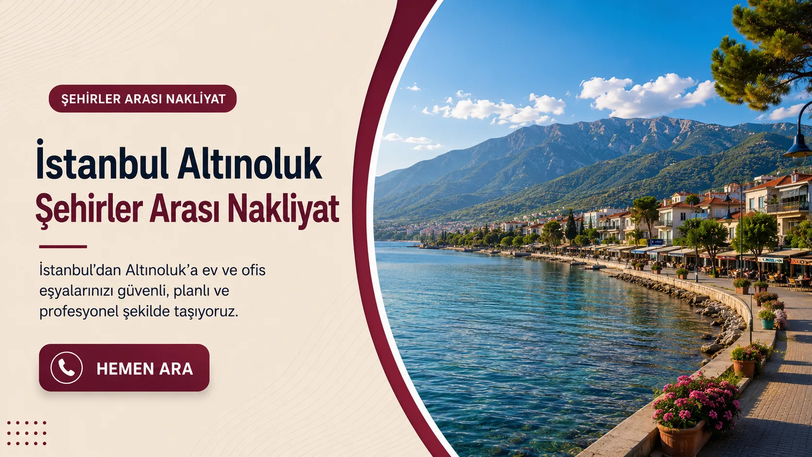 Altınoluk İstanbul şehirler arası nakliyat görseli