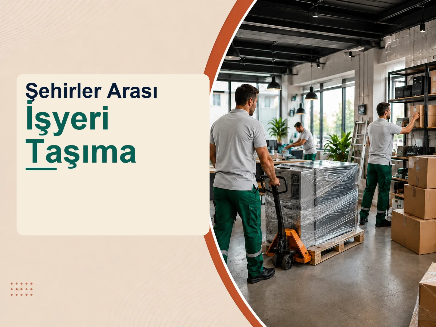 Şehirler arası işyeri taşıma görseli