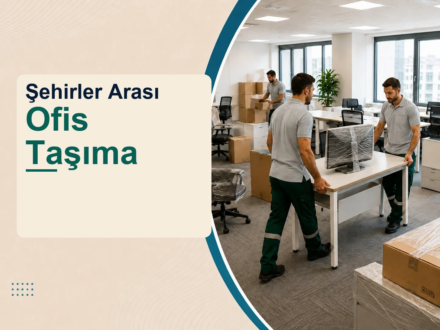 Şehirler arası ofis taşıma görseli